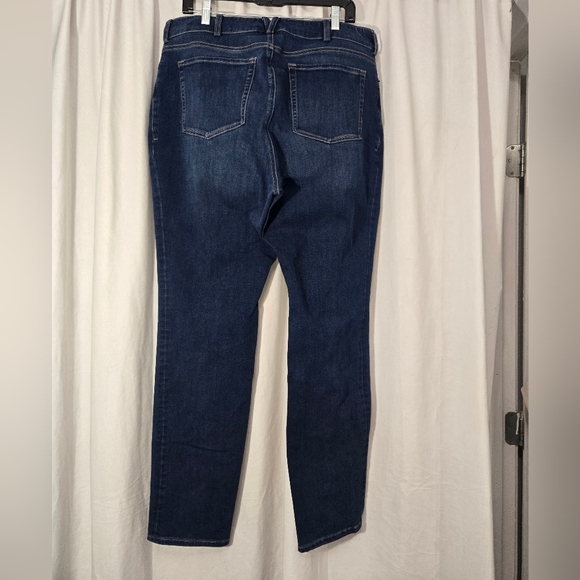 Duluth Trading Women's Jean-Netics High Rise Slim Leg Jeans Sz 16 - Picture 7 of 13